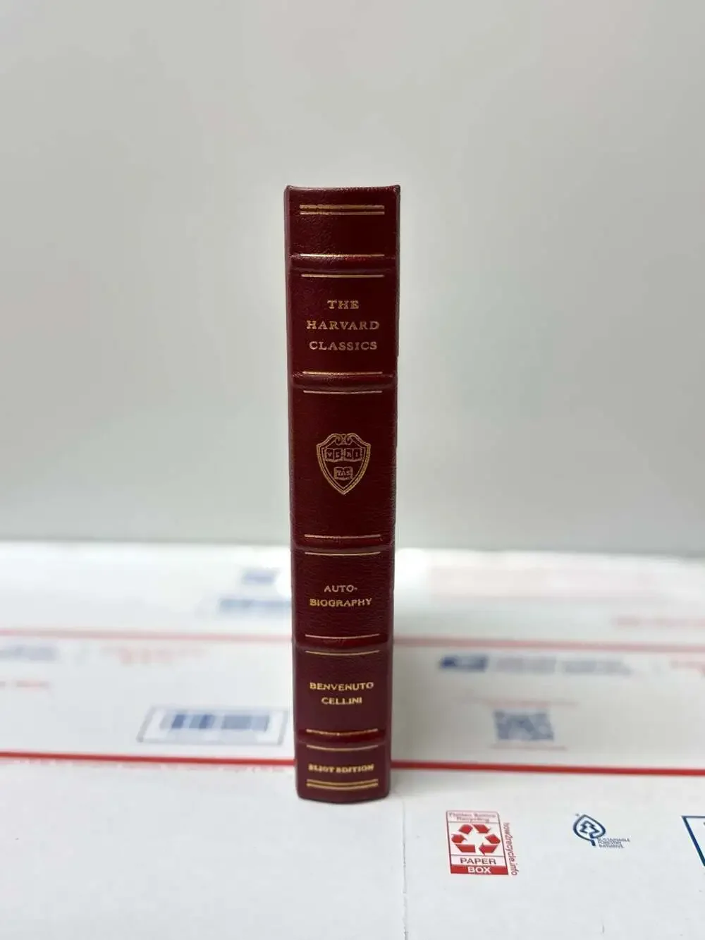 Easton Press Harvard Classics Autobiography of Benvenuto Cellini Leather Bound